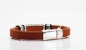 Preview: Lederarmband ockerfarben