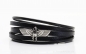 Preview: Lederarmband Riemen mit Adler