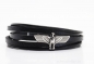 Preview: Lederarmband Riemen mit Adler