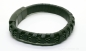 Preview: Lederarmband masiv mit Edelstahl