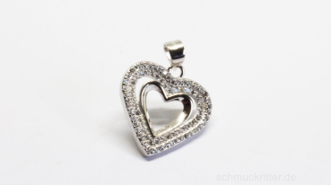 Herz Anhänger Silber 925