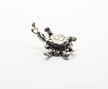 Anhänger Schildkröte Silber 925