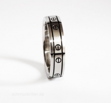 Edelstahl-Ring