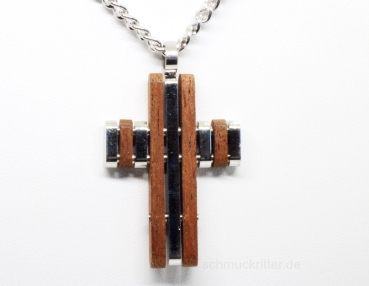 Anhänger Holz Kreuz