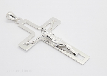 Anhänger Jesus kreuz in Silber 925