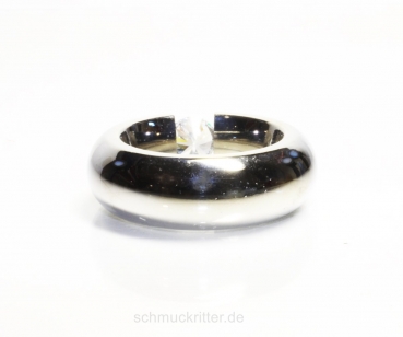 Preview: Edelstahl - Solitär Ring