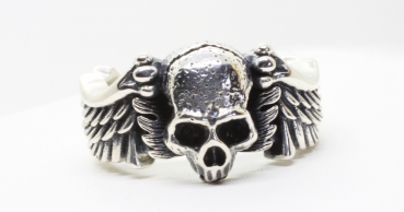 Skull Totenkopf Ring Silber 925