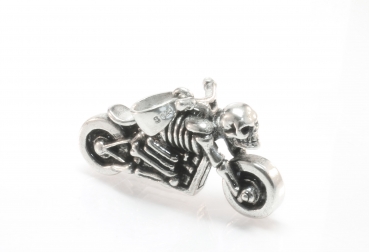 Motorrad Harley Anhänger in Silber 925