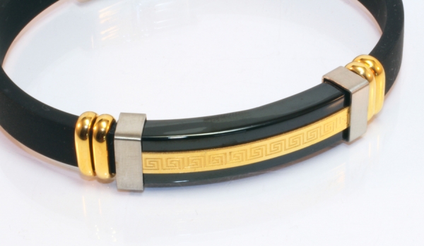 kautschuk-armband-edelstahl-vergoldet