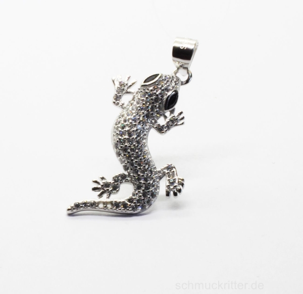 Anhänger Silber 925 Gecko