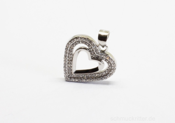 Herz Anhänger Silber 925