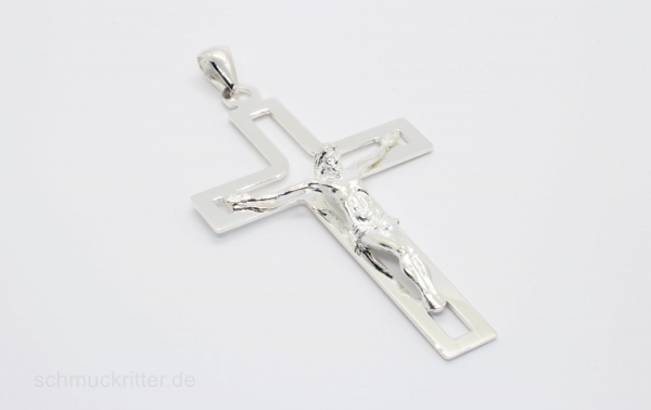 Anhänger Jesus kreuz in Silber 925