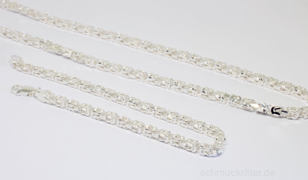 Schmuckset Königskette Silber 925