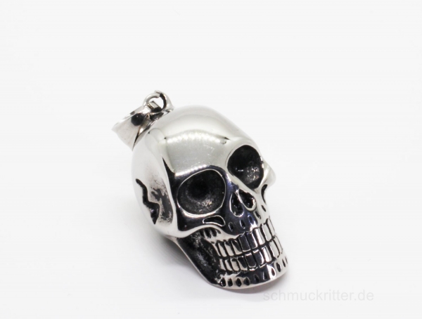 Totenkopf  Skull Anhänger Edelstahl