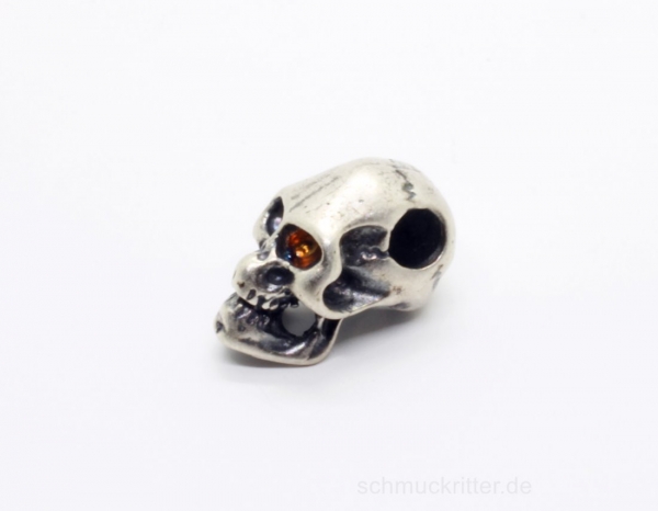 Anhänger Totenkopf Silber 925