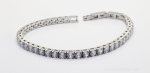 Tennisarmband edelstahl mit steinen